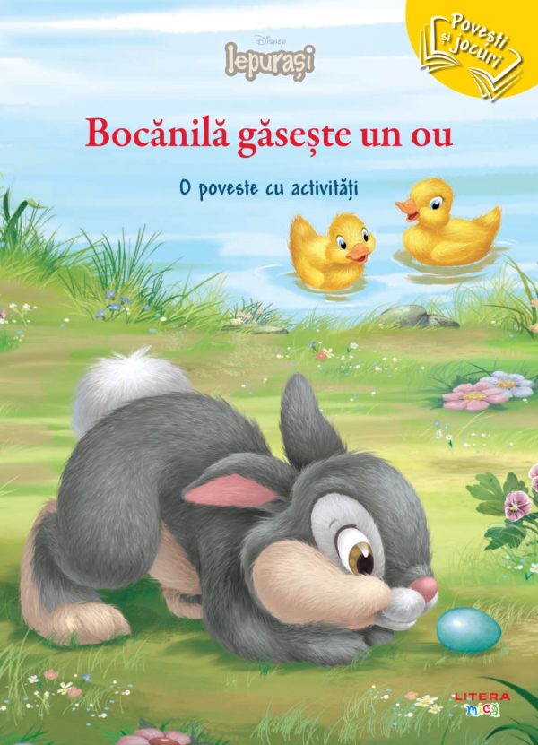 Povesti si jocuri, Disney, Iepurasi, Bocanila gaseste un ou