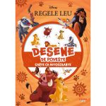 Disney Regele leu, Desene de poveste, Carte cu autocolante, Reeditare