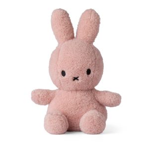 Jucarie de plus Picca Loulou, Miffy Teddy, Roz, 33 cm