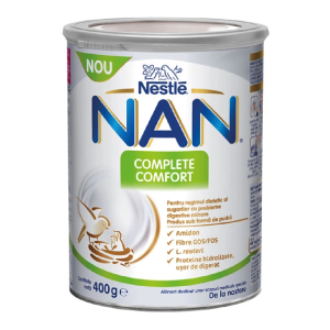 Formula de lapte Nan Complete Comfort +0 luni, 400g, Nestle
