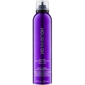 No Inhibition Guarana and organic extracts Texturizing & Volumizing spumă de păr pentru volum și formă