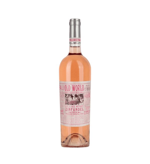 Old World Zinfandel Puglia IGT - Vin Rose Sec - Italia - 0.75L