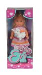 Papusa Evi Love cu iepuras, 12 cm