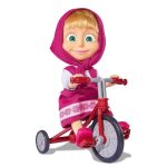 Papusa Masha si tricicleta Simba