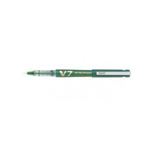 Pix cu varf Roller, Pilot, V7, Hi-Tecpoint, reincarcabil, Verde, 0.7 mm