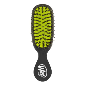 Perie de par Shine Enhancer Negru Mini, Wet Brush