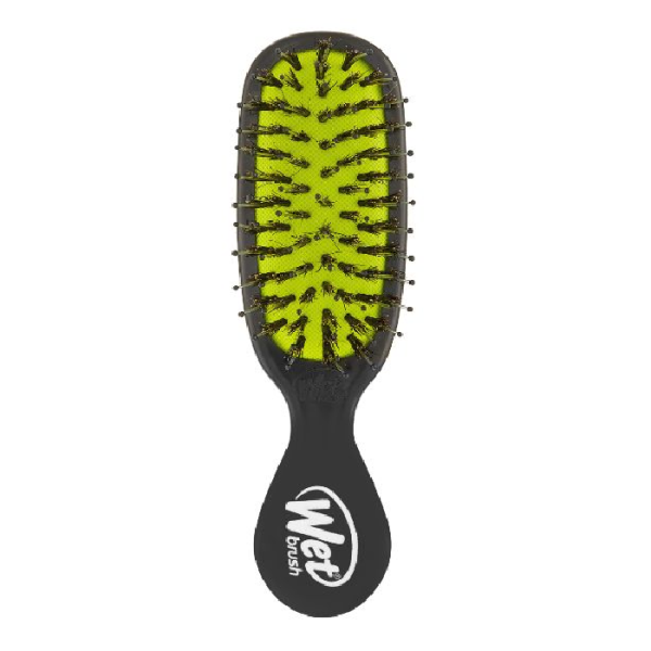 Perie de par Shine Enhancer Negru Mini, Wet Brush