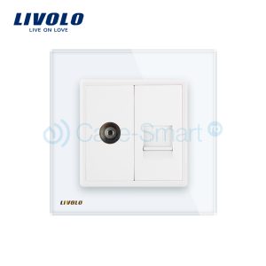 priza-rama-alba-tv-telefon-panou-frontal-livolo