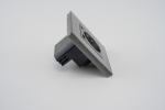 Priza Simpla + USB-A + USB-C LUXION cu Rama din Sticla