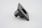 Priza Simpla + USB-A + USB-C LUXION cu Rama din Sticla