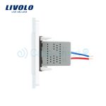 Priza USB Livolo cu rama din sticla