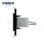Priza USB Livolo cu rama din sticla