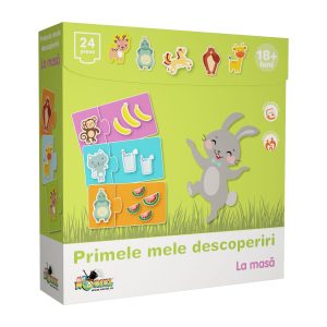 Puzzle Noriel Primele mele descoperiri - La masa, 24 piese