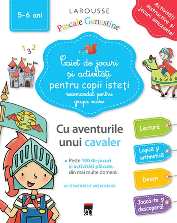 Caiet de jocuri si activitati 5-6 ani, Larousse