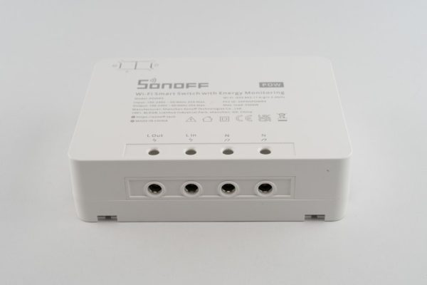 Releu Wi-Fi Sonoff Pow R3, Monitorizare consum electric, Control aplicatie & vocal