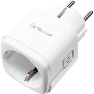 Priza inteligenta Tellur Wi-Fi, monitorizare consum, 3680W