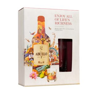 Abuelo Rom 7 ani Gift Set 0.7L