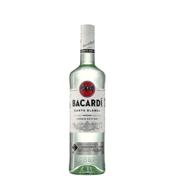 Bacardi Carta Blanca Rom 37.5% 1L