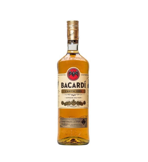Bacardi Carta Oro Rom 40% 1L