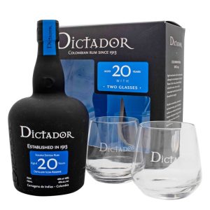 Dictador Rom 20 ani Gift Set 0.7L