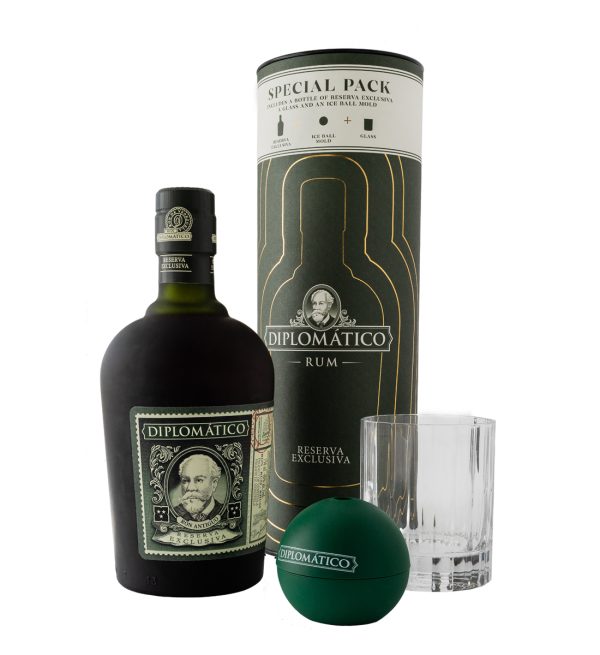 Diplomatico Reserva Exclusiva Rom Gift Set 0.7L