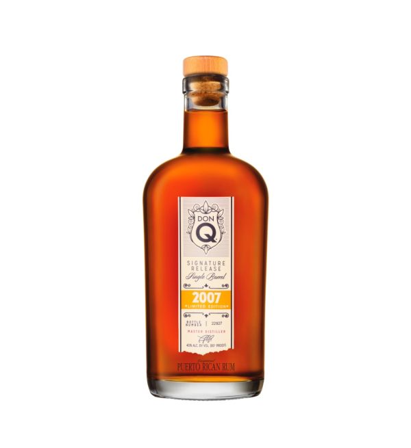 Rom Don Q Signature Release Single Barrel 2007 0.7L