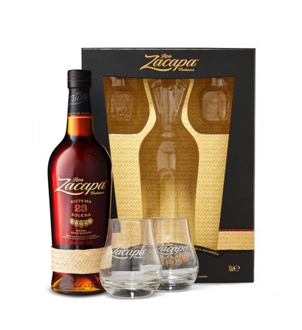 Zacapa Centenario Solera Rom 23 ani Gift Set 0.7L