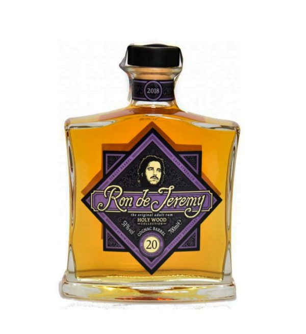 Ron de Jeremy Holy Wood Collection Cognac Barrel Rom 20 ani 0.7L
