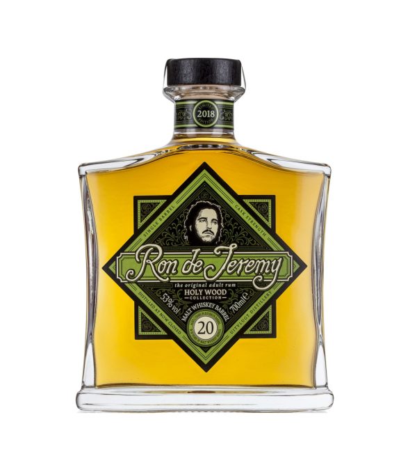 Ron de Jeremy Holy Wood Collection Whiskey Barrel Rom 20 ani 0.7L