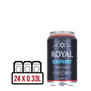 Royal Export BAX 24 dz. x 0.33L