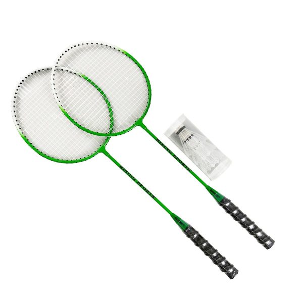 Set Badminton cu 2 rachete si 3 fluturasi, Rising Sports