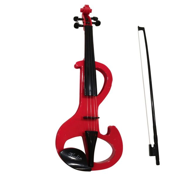 Vioara electrica, Eccho, 43 cm, Rosu