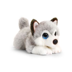 Catelus de plus, 25 cm, Keel Toys, Husky