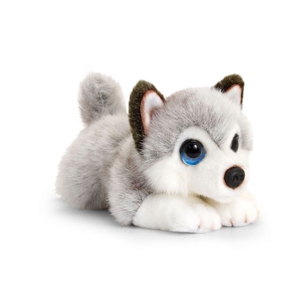 Catelus de plus, 25 cm, Keel Toys, Husky