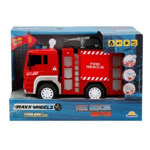 Camion de pompieri cu rezervor de apa, Maxx Wheels, 20 cm