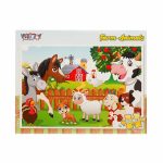 Puzzle Witty Puzzlezz, Animale de la ferma, 60 piese