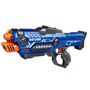 Pistol cu 20 bile din burete, Blaze Storm, Zapp Toys, Albastru