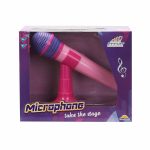 Microfon interactiv cu suport, Eccho, Roz