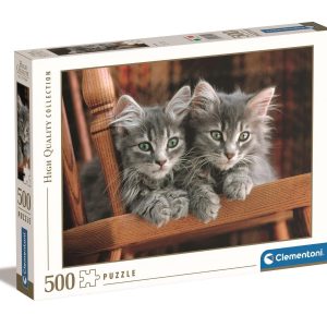 Puzzle Clementoni, Pisicute, 500 piese