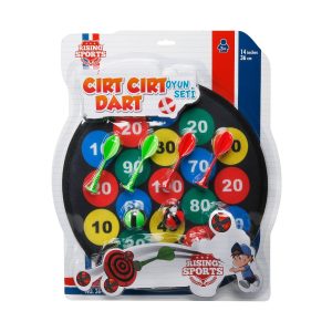 Joc de darts cu sageti fara ac, Rising Sports, 36 cm