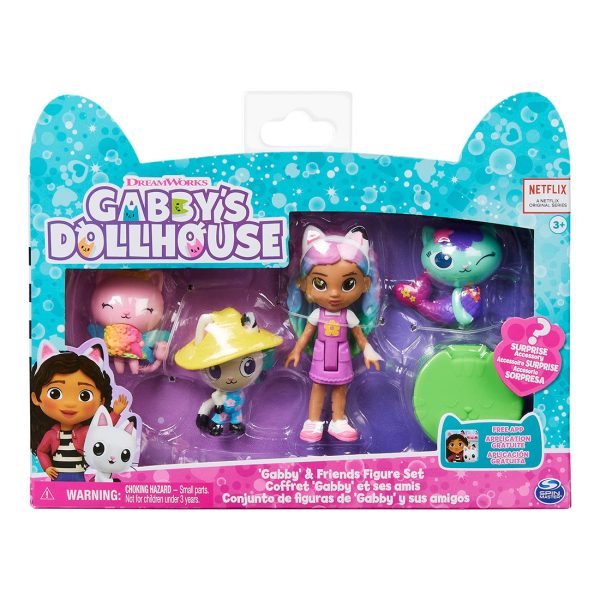 Set de joaca, papusa cu pisicute, Gabby's Dollhouse