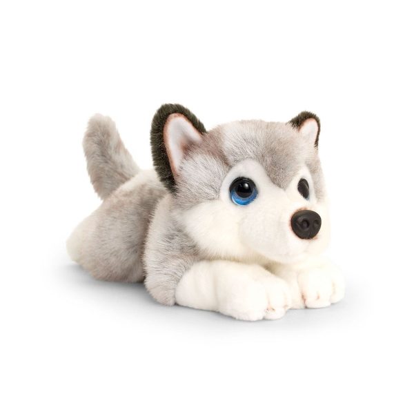 Catelus de plus, 32 cm, Keel Toys, Husky