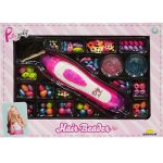 Set dispozitiv de aplicat margele in par, Pretty Pinky, Hair Beaded
