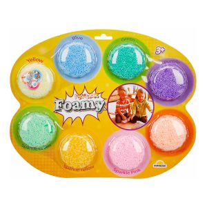 Set slime, Foamy Funmix, 8 culori