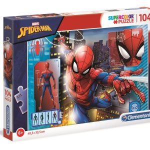 Puzzle Clementoni Spiderman, 104 piese