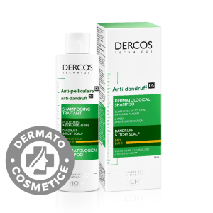 Sampon anti-matreata pentru par uscat Dercos, 200ml, Vichy