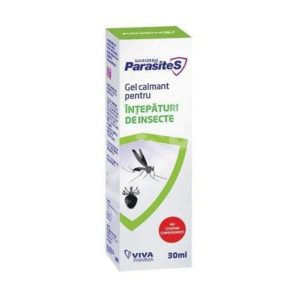 Gel calmant pentru intepaturi de insecte Parasites Santaderm, 30 ml, Viva Pharma