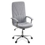 Scaun de birou managerial textil OFF 710 gri