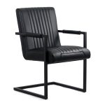Scaun confortabil pentru conferinta cu aspect modern OFF 834 negru