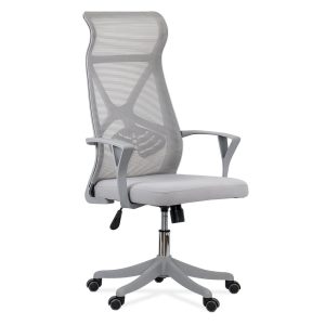RESIGILAT -Scaun de birou din mesh reglabil pe inaltime OFF 431 gri deschis